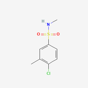 4-chloro-N,3-dimethylbenzenesulfonamide