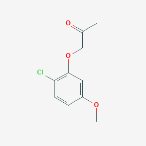 1-(2-Chloro-5-methoxyphenoxy)propan-2-one