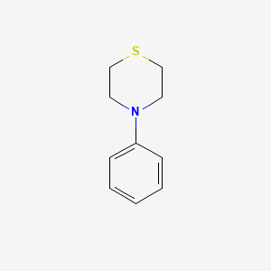 molecular formula C10H13NS B11721209 4-Phenylthiomorpholine CAS No. 55330-78-4