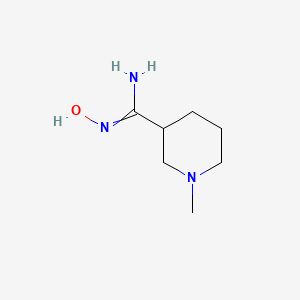 N-hydroxy-1-methylpiperidine-3-carboximidamide