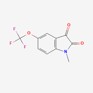 1-methyl-5-trifluoromethoxy-1H-indole-2,3-dione