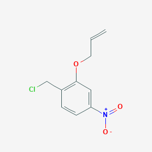 2-(Allyloxy)-4-nitrobenzyl Chloride