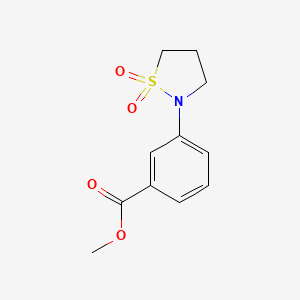 Methyl 3-(1,1-Dioxido-2-isothiazolidinyl)benzoate