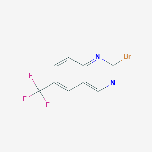 2-Bromo-6-(trifluoromethyl)quinazoline