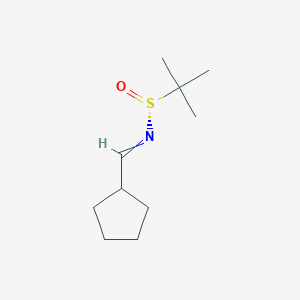 (R,E)-N-(Cyclopentylmethylene)-2-methylpropane-2-sulfinamide