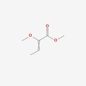 molecular formula C6H10O3 B11721330 methyl 2-methoxybut-2-enoate 