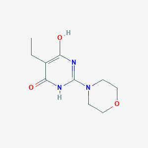 5-Ethyl-6-hydroxy-2-(morpholin-4-yl)-3,4-dihydropyrimidin-4-one