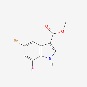 Methyl 5-Bromo-7-fluoroindole-3-carboxylate