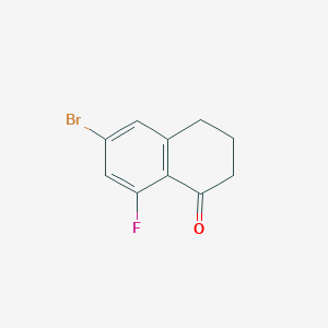 6-bromo-8-fluoro-3,4-dihydronaphthalen-1(2H)-one