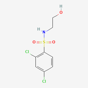 molecular formula C8H9Cl2NO3S B1172159 2,4-dichloro-N-(2-hydroxyethyl)benzenesulfonamide 