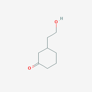 3-(2-Hydroxyethyl)cyclohexanone