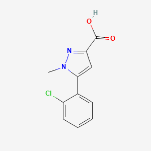 5-(2-chlorophenyl)-1-methyl-1H-Pyrazole-3-carboxylic acid