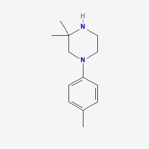 3,3-Dimethyl-1-(4-methylphenyl)piperazine