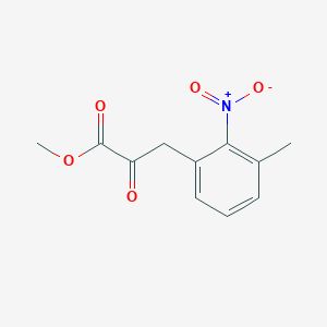 Methyl 3-(3-Methyl-2-nitrophenyl)-2-oxopropanoate