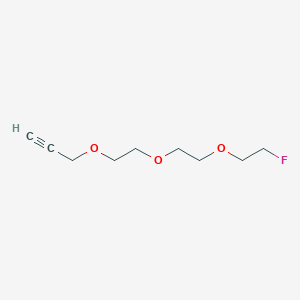 1-Fluoro-2-{2-[2-(prop-2-yn-1-yloxy)ethoxy]ethoxy}ethane