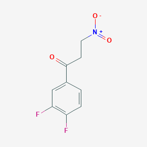 1-(3,4-Difluorophenyl)-3-nitro-1-propanone