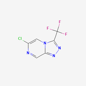 6-Chloro-3-(trifluoromethyl)-[1,2,4]triazolo[4,3-a]pyrazine