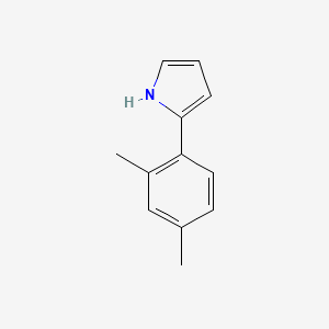 molecular formula C12H13N B11721736 2-(2,4-dimethylphenyl)-1H-pyrrole 