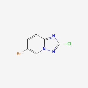 6-Bromo-2-chloro-[1,2,4]triazolo[1,5-a]pyridine