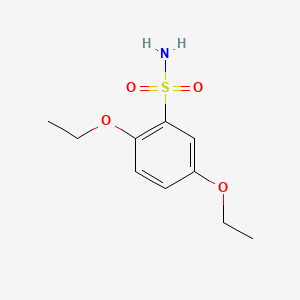 molecular formula C10H15NO4S B1172190 2,5-Diethoxybenzenesulfonamide 