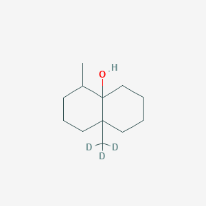 4-Methyl-8a-(trideuteriomethyl)-1,2,3,4,5,6,7,8-octahydronaphthalen-4a-ol