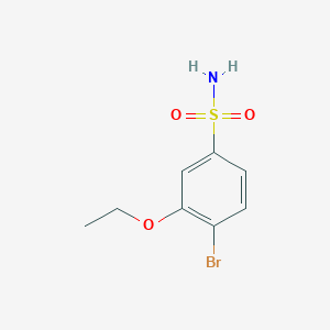 molecular formula C8H10BrNO3S B1172191 4-Bromo-3-ethoxybenzenesulfonamide 