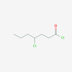 4-Chloroheptanoyl Chloride