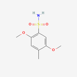 molecular formula C9H13NO4S B1172194 2,5-Dimethoxy-4-methylbenzenesulfonamide 