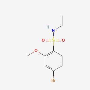 4-bromo-N-ethyl-2-methoxybenzenesulfonamide