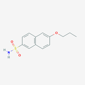 6-Propoxy-2-naphthalenesulfonamide