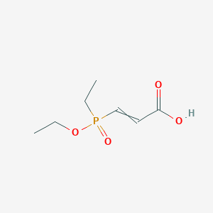 3-[ethoxy(ethyl)phosphoryl]prop-2-enoic acid