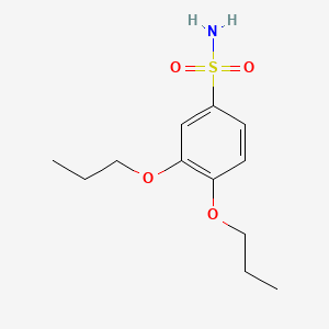 molecular formula C12H19NO4S B1172203 3,4-Dipropoxybenzenesulfonamide 