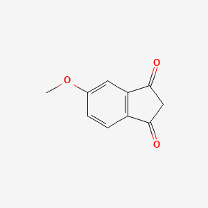 molecular formula C10H8O3 B11722052 5-Methoxy-1H-indene-1,3(2H)-dione 