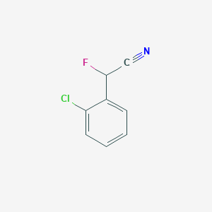 2-(2-Chlorophenyl)-2-fluoroacetonitrile