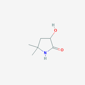 3-Hydroxy-5,5-dimethylpyrrolidin-2-one