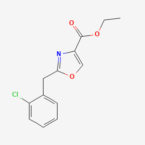 Ethyl 2-(2-Chlorobenzyl)oxazole-4-carboxylate