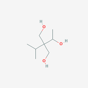 molecular formula C8H18O3 B11722121 2-(Hydroxymethyl)-2-isopropyl-1,3-butanediol 