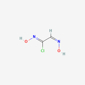 (E,2E)-N-hydroxy-2-(hydroxyimino)ethanecarbonimidoyl chloride