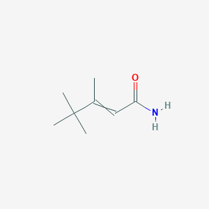 3,4,4-Trimethylpent-2-enamide