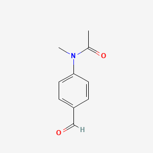 molecular formula C10H11NO2 B11722233 n-(4-Formylphenyl)-n-methylacetamide 