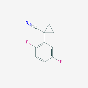 1-(2,5-Difluorophenyl)cyclopropanecarbonitrile