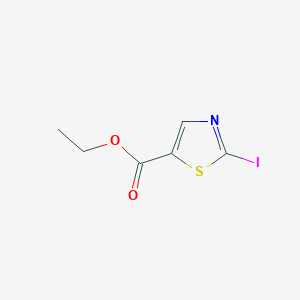 molecular formula C6H6INO2S B11722265 Ethyl 2-iodo-1,3-thiazole-5-carboxylate CAS No. 83553-48-4