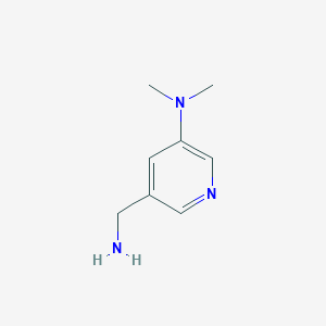 5-(aminomethyl)-N,N-dimethylpyridin-3-amine