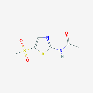 N-(5-(Methylsulfonyl)thiazol-2-yl)acetamide