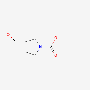 Tert-butyl 1-methyl-6-oxo-3-azabicyclo[3.2.0]heptane-3-carboxylate