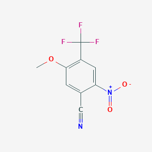 5-Methoxy-2-nitro-4-(trifluoromethyl)benzonitrile