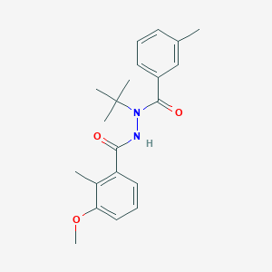 B117224 N'-(tert-butyl)-3-methoxy-2-methyl-n'-(3-methylbenzoyl)benzohydrazide CAS No. 163336-51-4