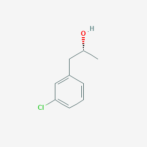 molecular formula C9H11ClO B11722510 (R)-1-(3-chlorophenyl)propan-2-ol 