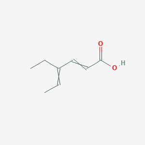 4-Ethylhexa-2,4-dienoicacid