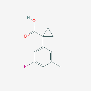 1-(3-Fluoro-5-methylphenyl)cyclopropanecarboxylic Acid